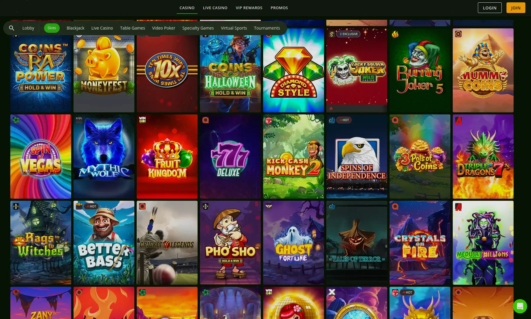 Inclave Casino rewards and bonus overview for Canadian players